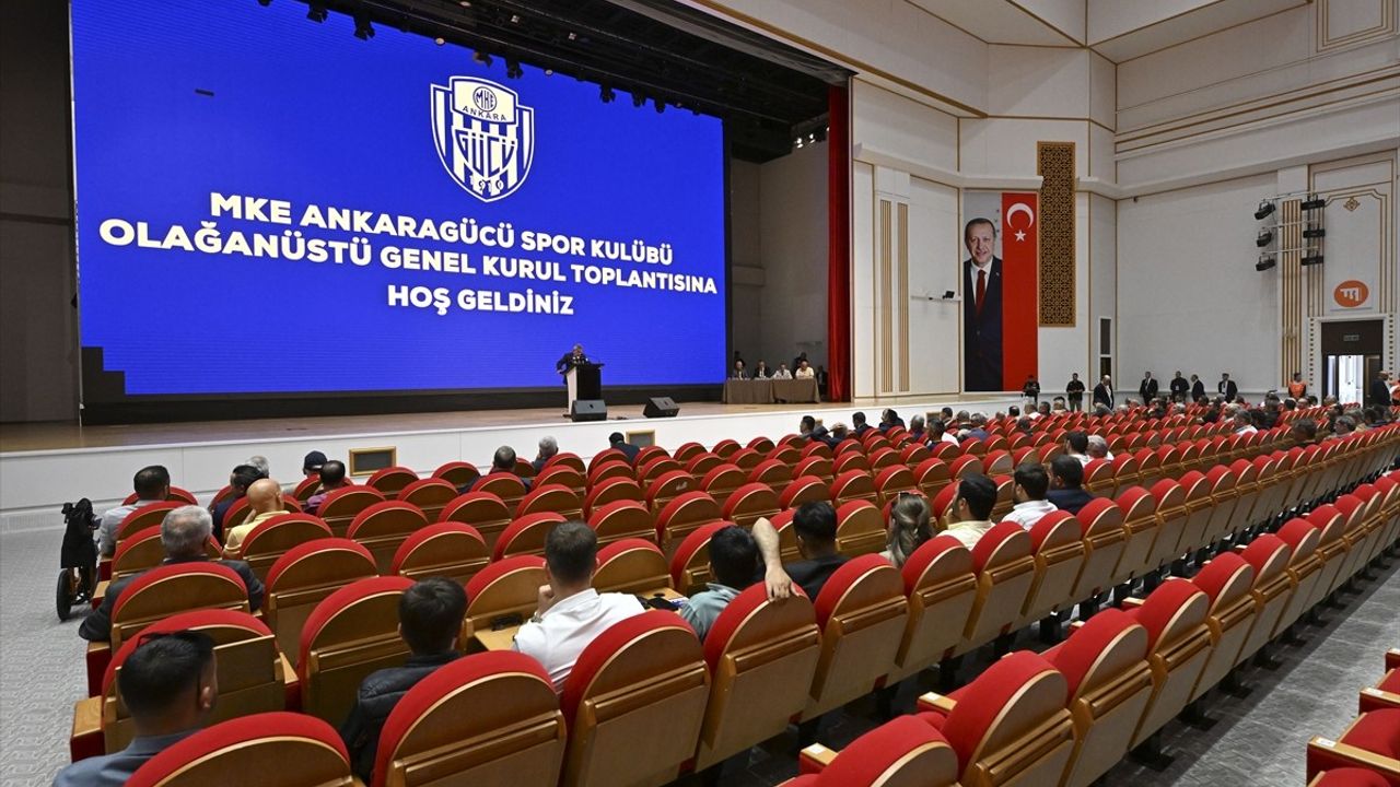 MKE Ankaragücü'nün Yeni Başkanı Gazi Ercüment Tekin Oldu