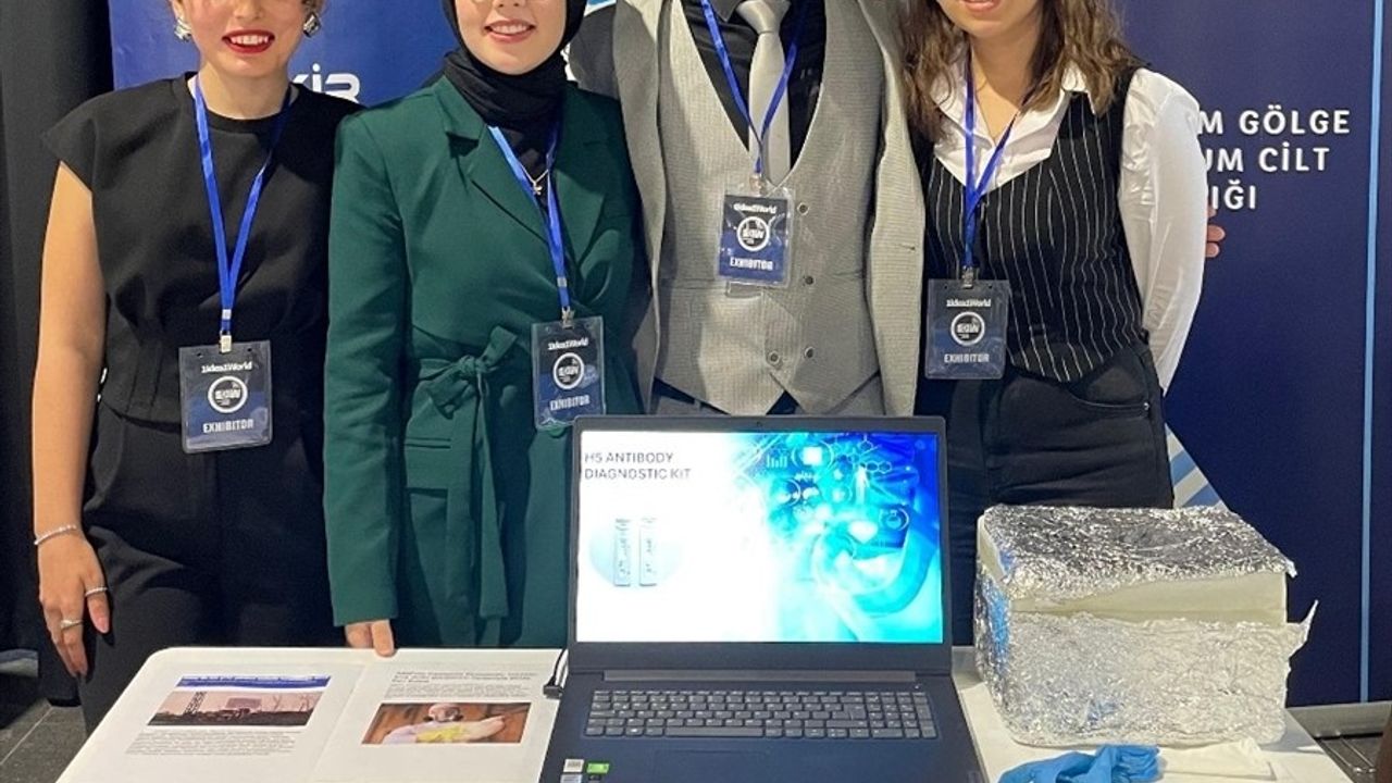MSKÜ Öğrencileri 'Kuş Gribi Tanı Kiti' ile Türkiye Birincisi Oldu