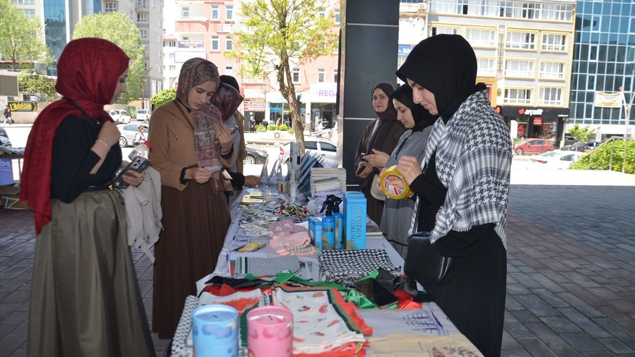 Muş'ta Gazze İçin Yardım Kermesi Düzenlendi