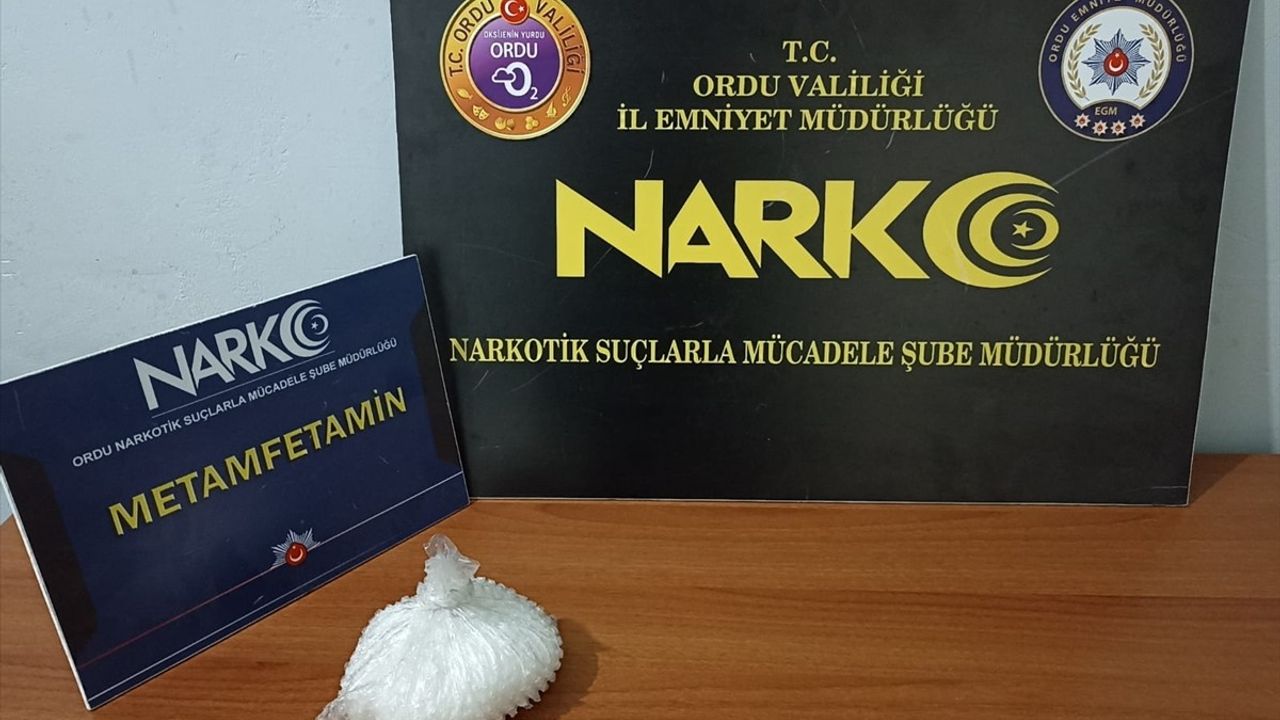 Ordu'da Uyuşturucu Operasyonunda 2 Tutuklama