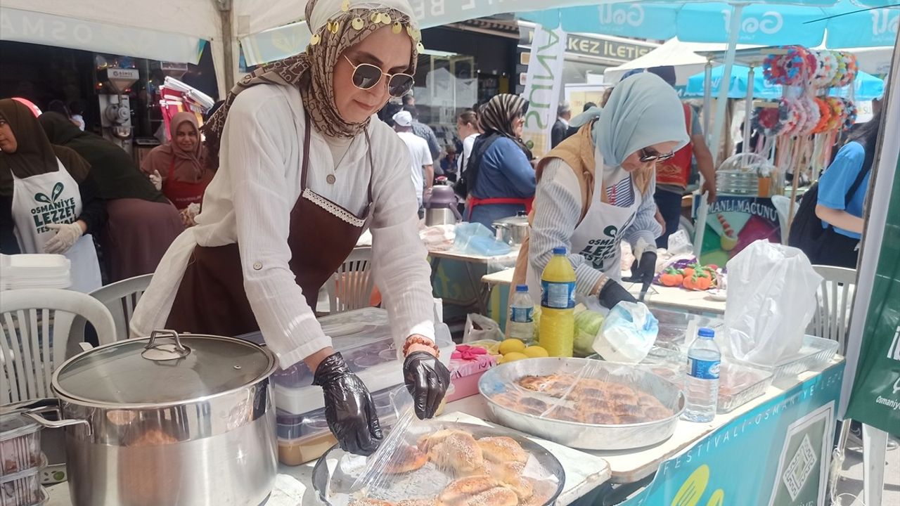 Osmaniye'de 2. Lezzet Festivali Coşkuyla Başladı