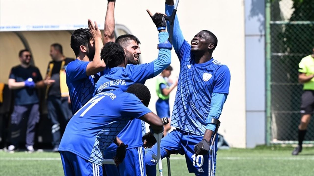 Şahinbey Ampute Futbol Takımı Süper Lig Şampiyonu Oldu