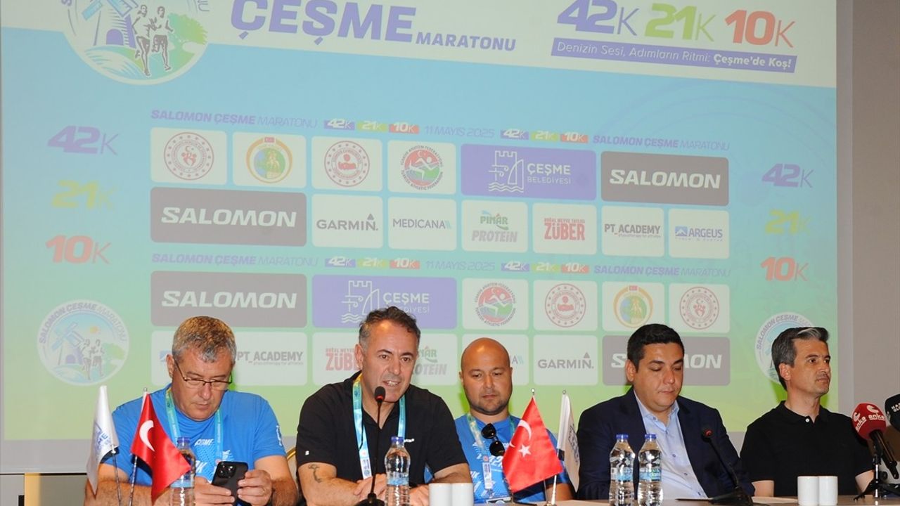 Salomon Çeşme Maratonu Basın Toplantısı Gerçekleşti