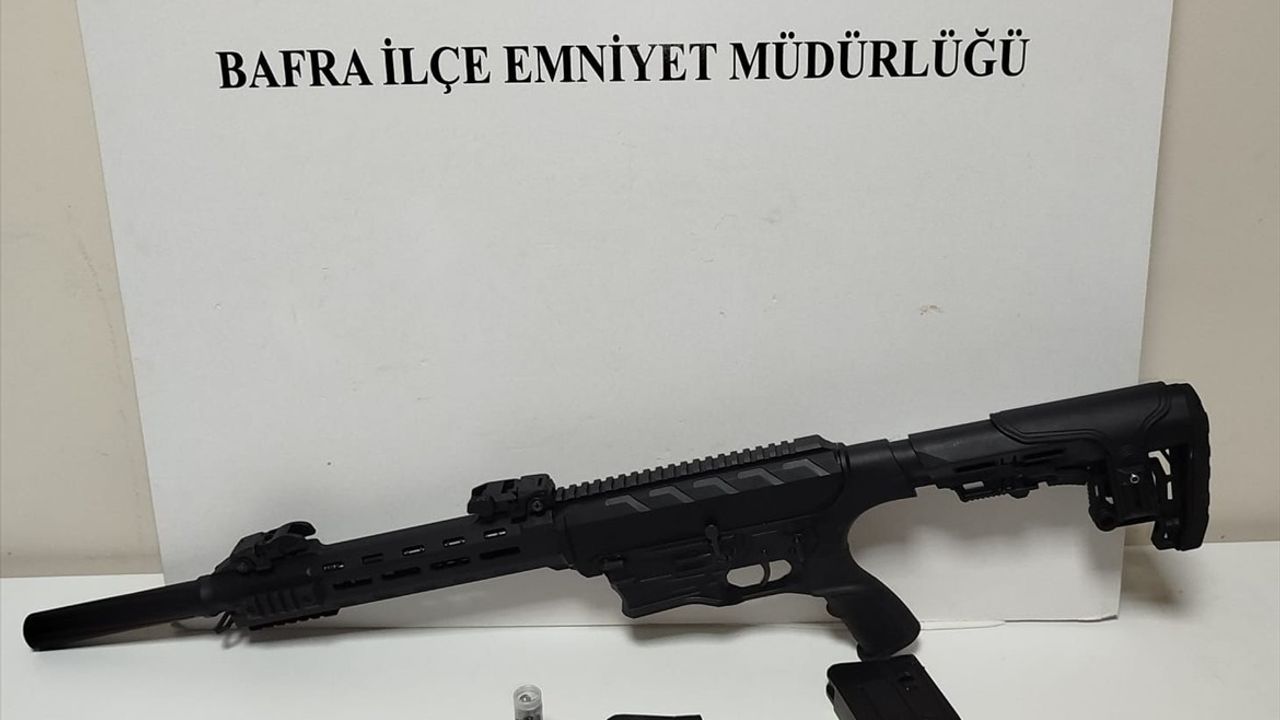 Samsun'da Silahlı Tehdit Olayında İki Zanlı Tutuklandı