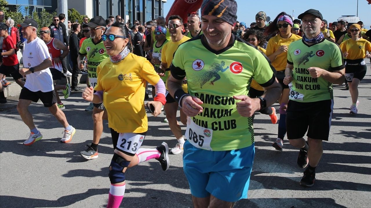 Samsun'da 19 Mayıs Yarı Maratonu Coşkusu