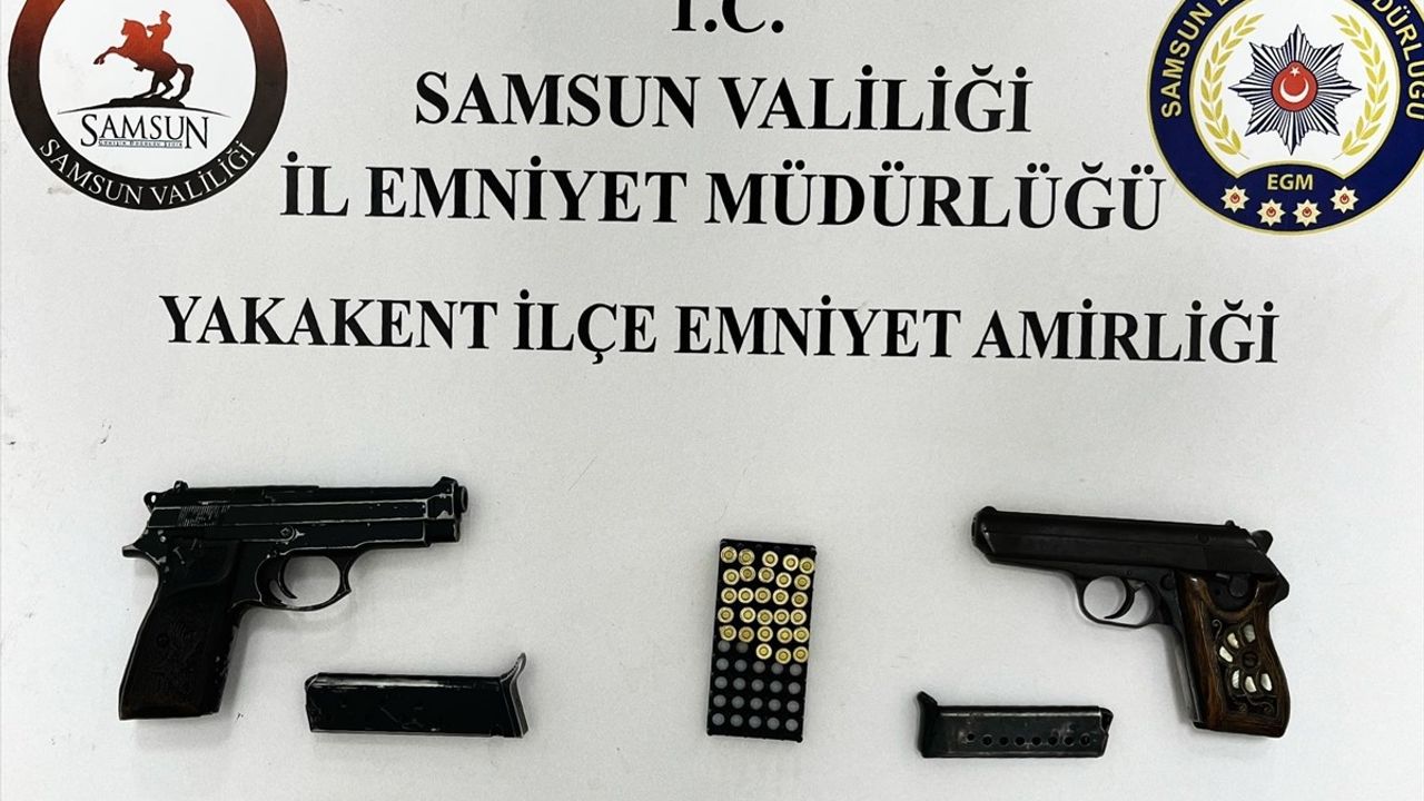 Samsun'da Silah Kaçakçılığı Operasyonu: 2 Gözaltı