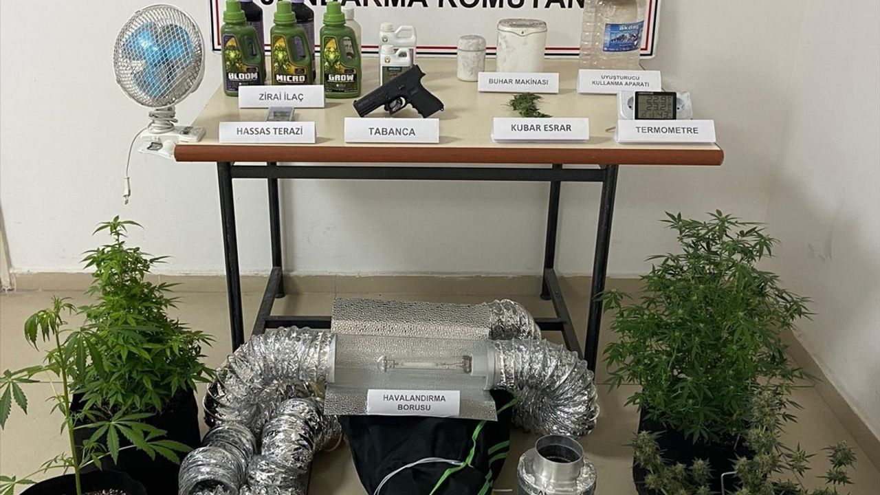 Samsun'da Uyuşturucu İmalatı Yapan Zanlı Tutuklandı