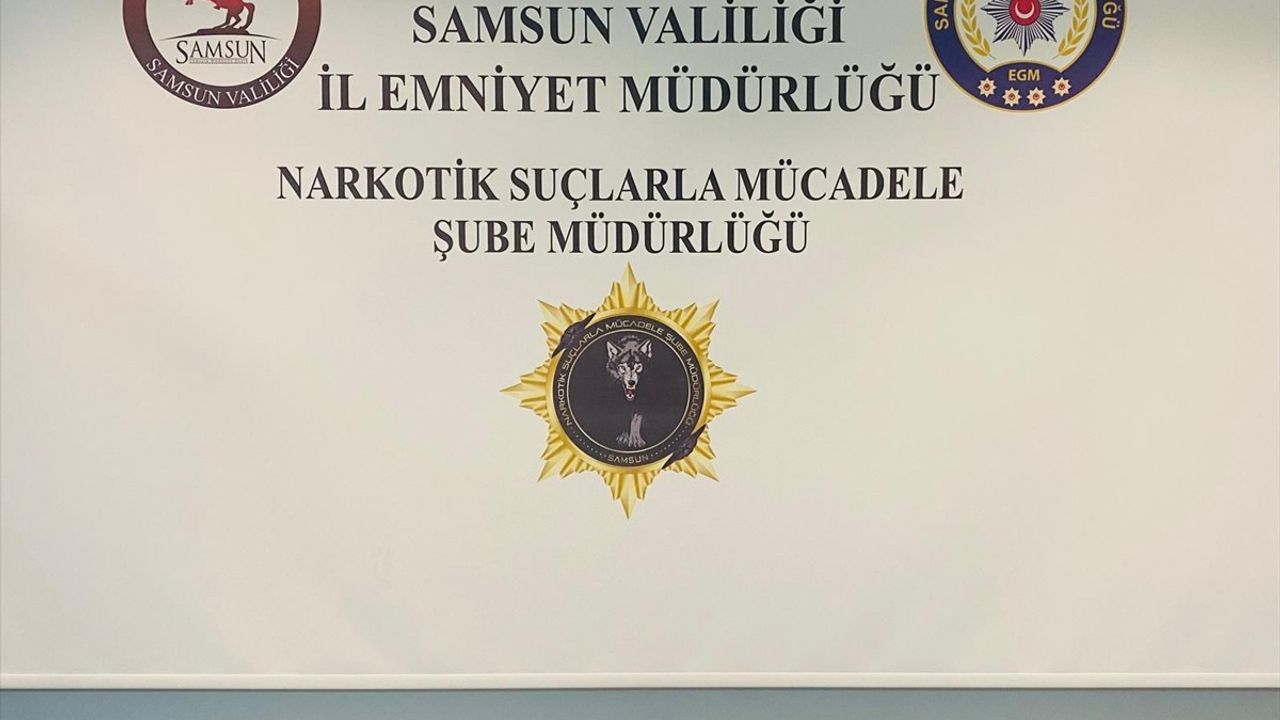 Samsun'da Uyuşturucu Operasyonu: 2 Zanlı Gözaltında