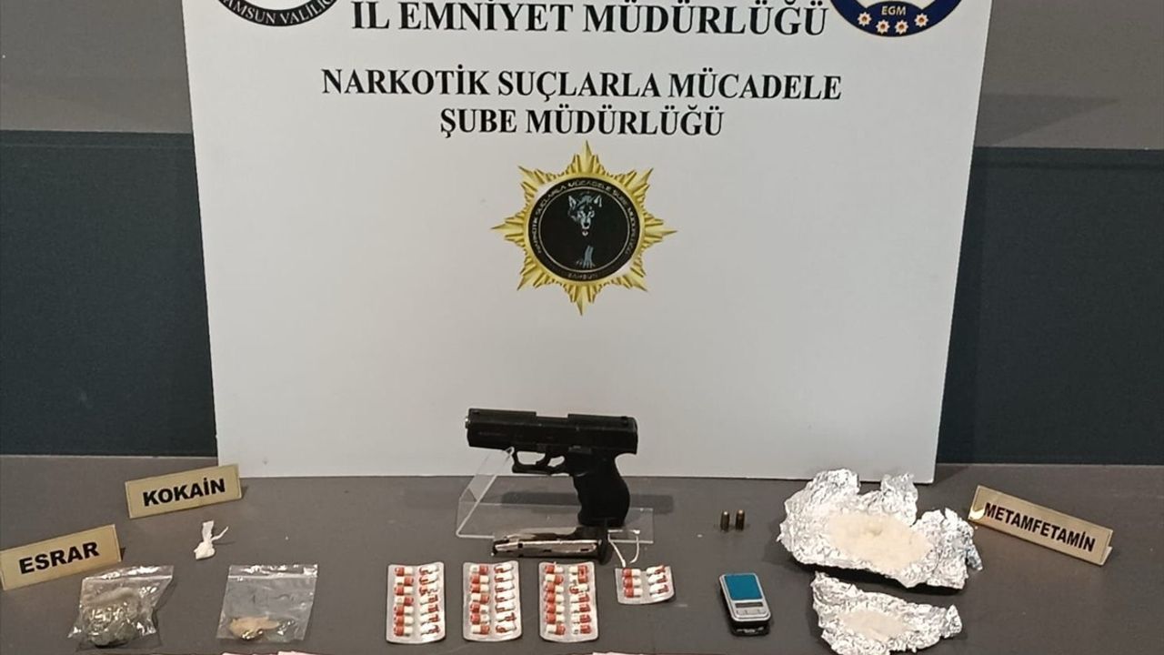 Samsun'da Uyuşturucu Operasyonu: 6 Zanlı Yakalandı