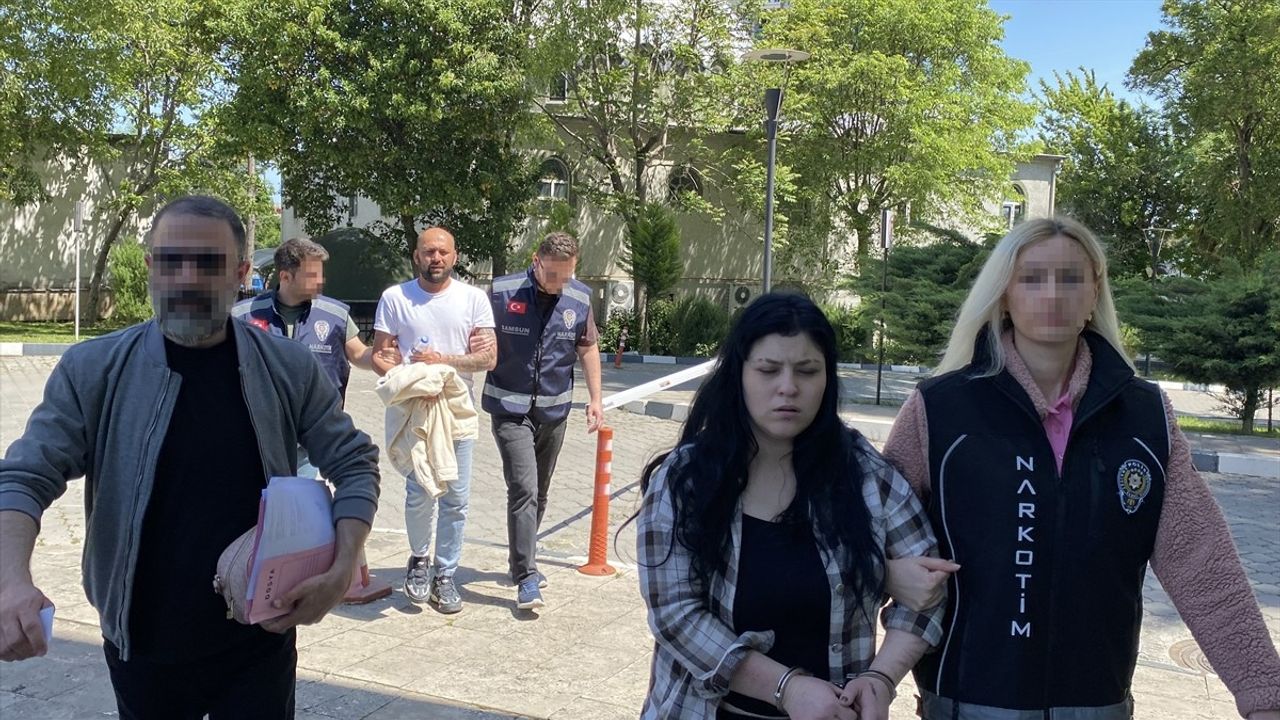 Samsun'da Uyuşturucu Operasyonunda İki Zanlı Tutuklandı