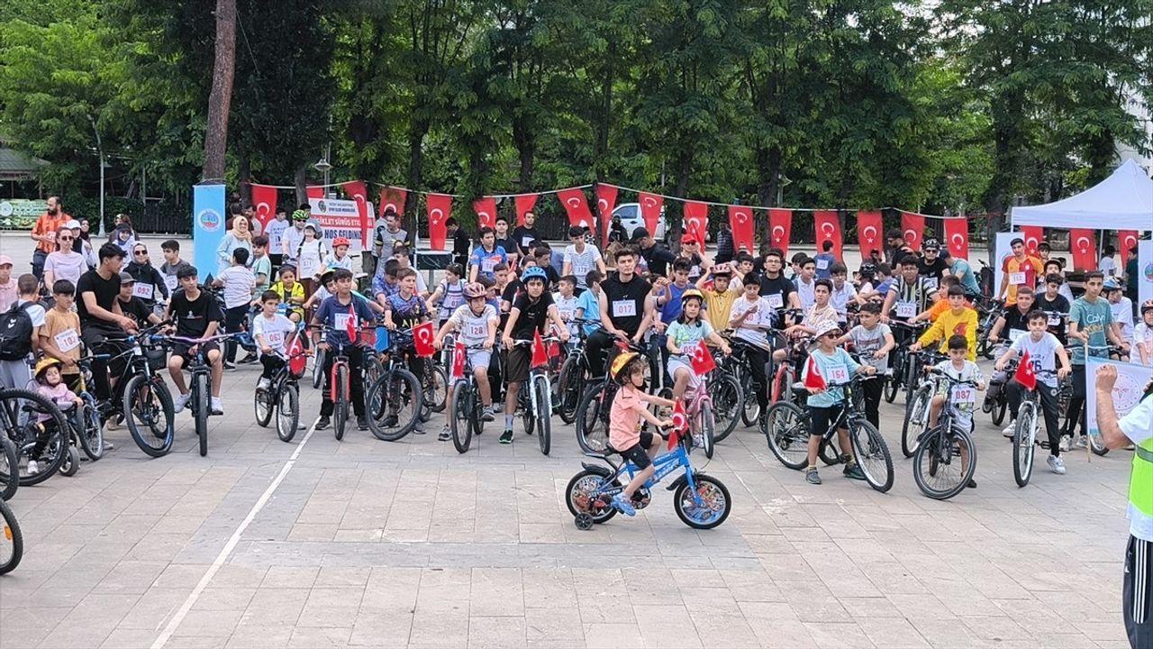 Siirt'te Sağlık İçin Pedal Çevirildi