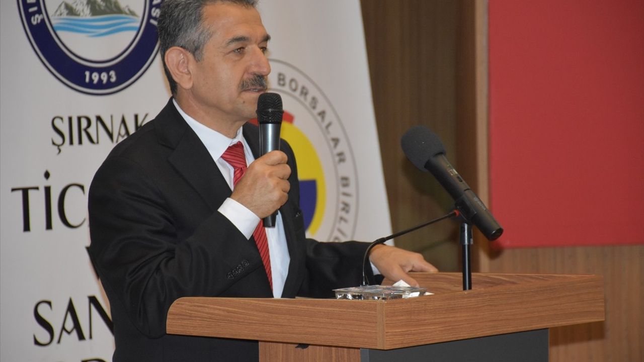 Şırnak'ta Uluslararası Habur Dış Ticaret ve Lojistik Kongresi Yapıldı