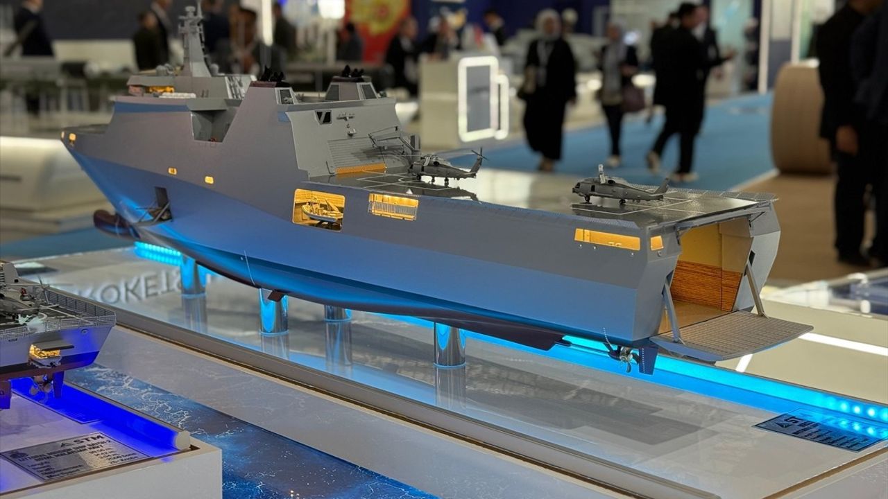 STM, Çok Maksatlı Destek Gemisi MRSS'yi Tanıttı