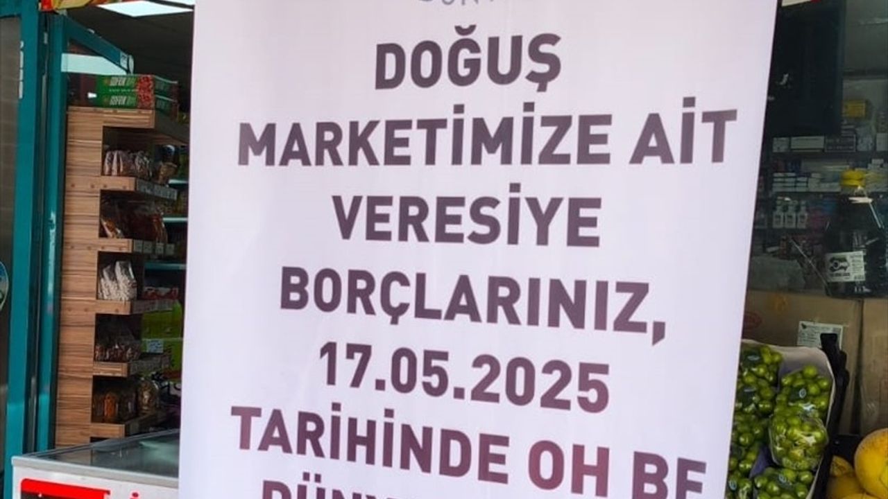 Sultangazi'de Market Borçları 'Zimem Defteri' ile Silindi