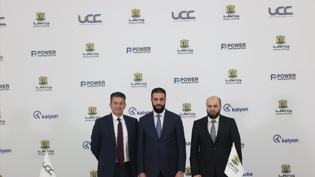 Suriye'nin Enerji Sektörüne 7 Milyar Dolar Yatırım Açıklandı