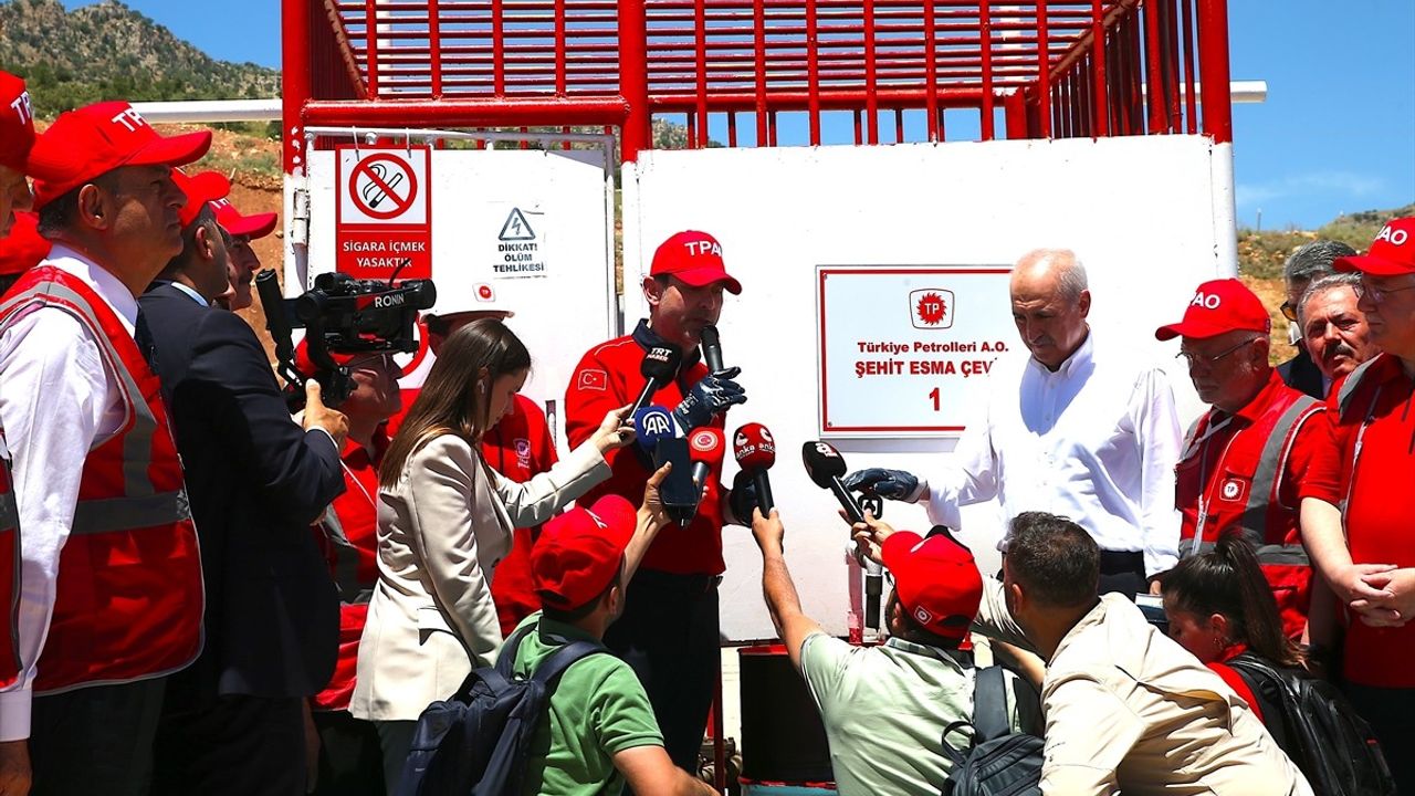 TBMM Başkanı Kurtulmuş, Gabar Dağı'ndaki Tarihi Petrol Akışını İzledi