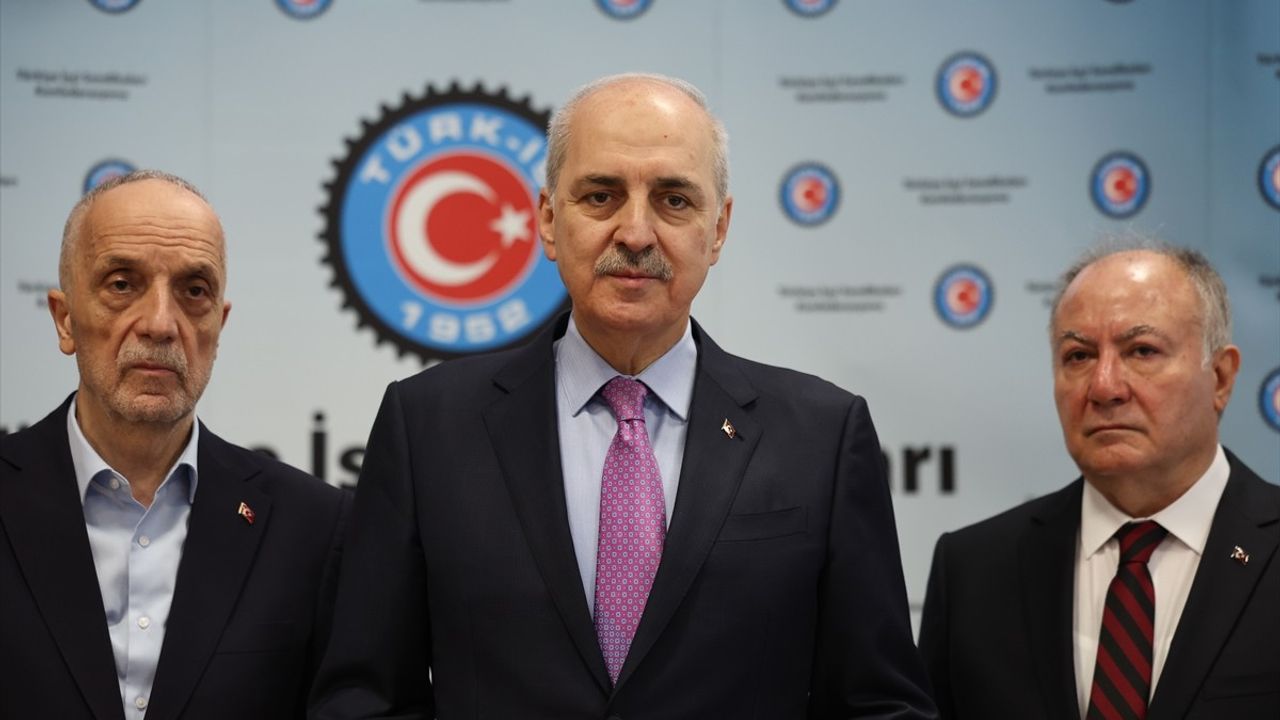 TBMM Başkanı Kurtulmuş'tan TÜRK-İŞ'e Ziyaret ve Kamu İşçisi Mesajı