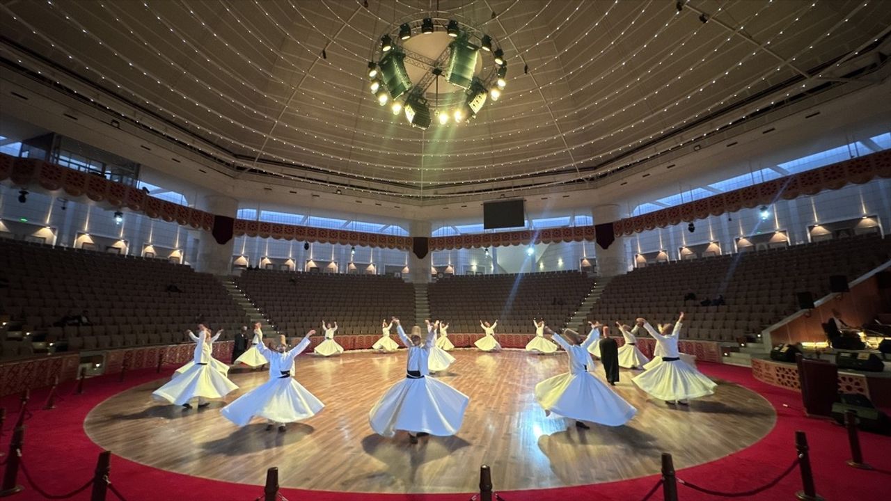 Teşrif-i Mevlana Etkinlikleri Kapsamında Sema Ayini Şerifi Gerçekleşti