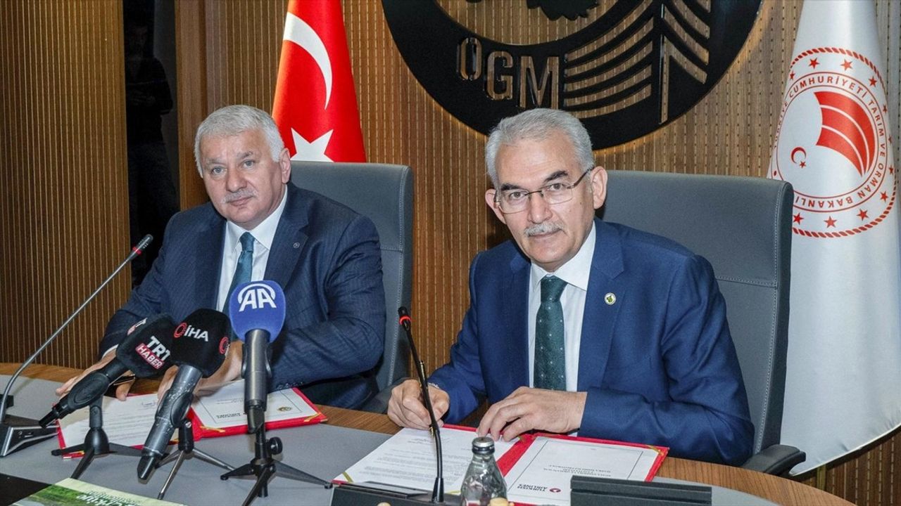 THY ve OGM, Ağaçlandırma İçin Tarihi İşbirliği Protokolü İmzaladı