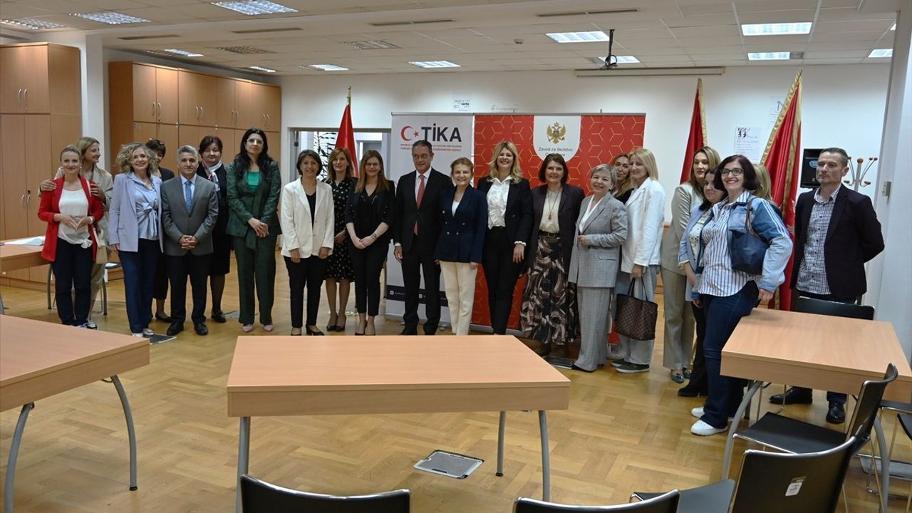 TİKA, Karadağ Eğitim Hizmetlerine Mobilya Desteği Sağladı