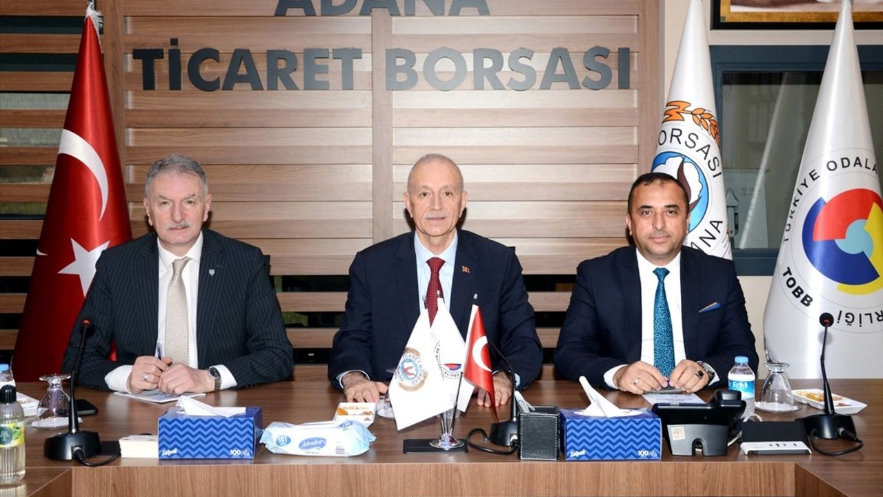 TMO Genel Müdürü Güldal, Adana Ticaret Borsası'nı Ziyaret Etti