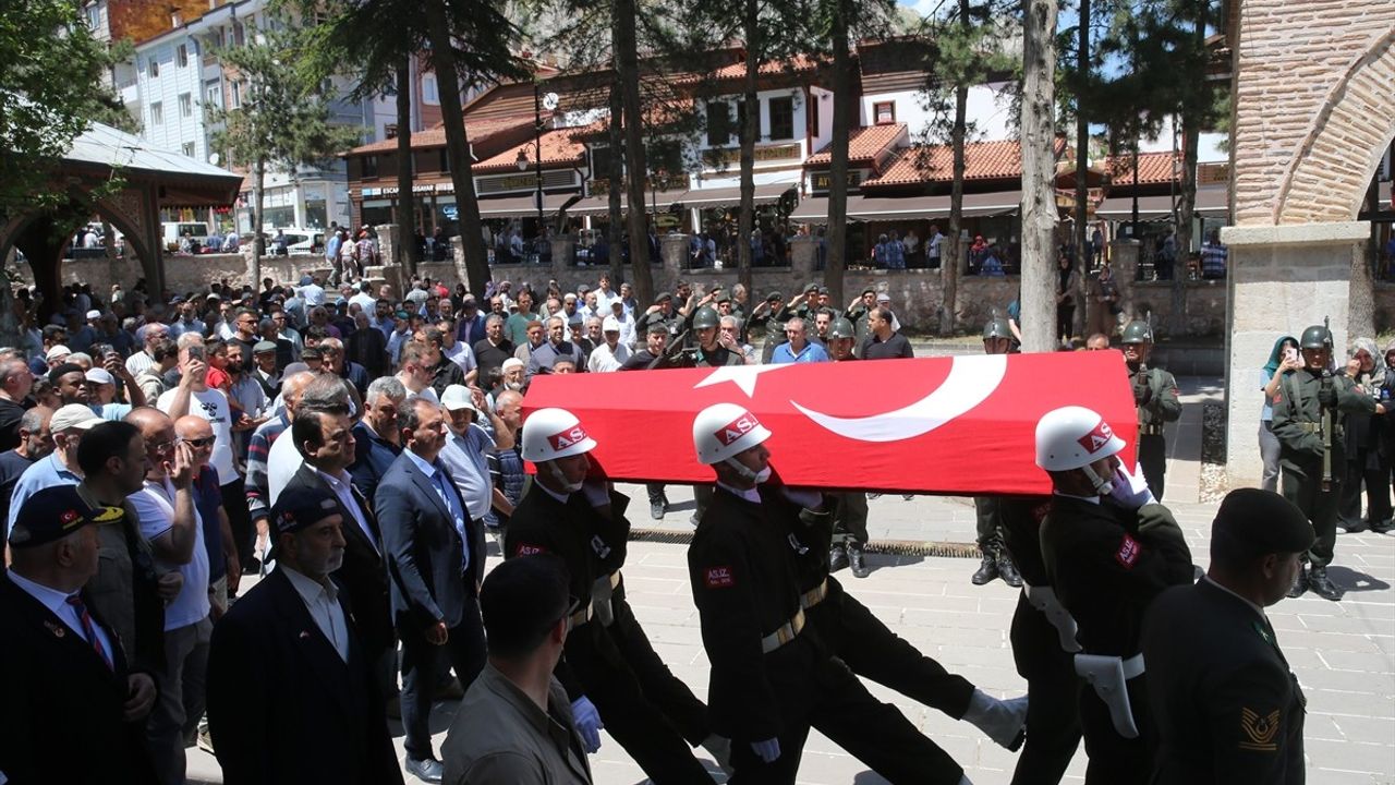 Tokat'ta Kıbrıs Gazisi Faik Erekiçi Son Yolculuğuna Uğurlandı