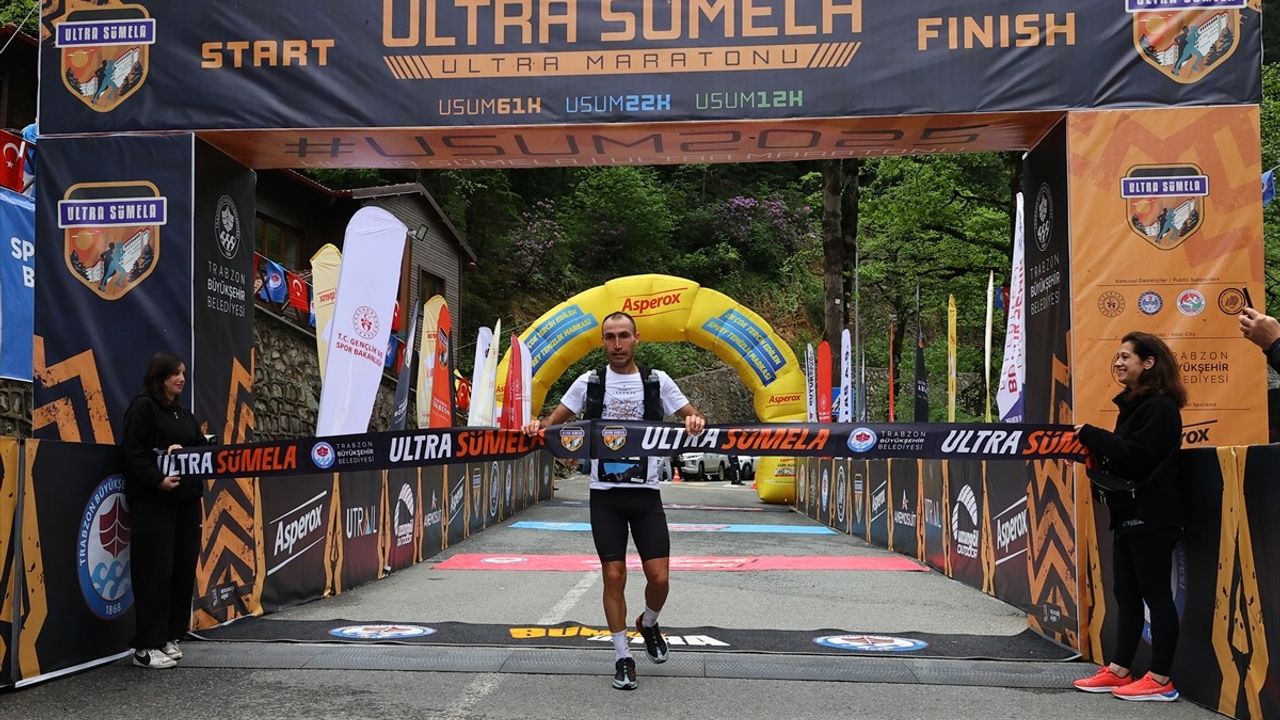 Trabzon'da 3. Ultra Sümela Trail Heyecanı