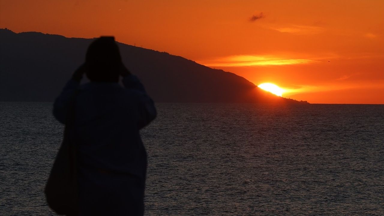 Trabzon'da Büyüleyici Gün Batımı Manzaraları