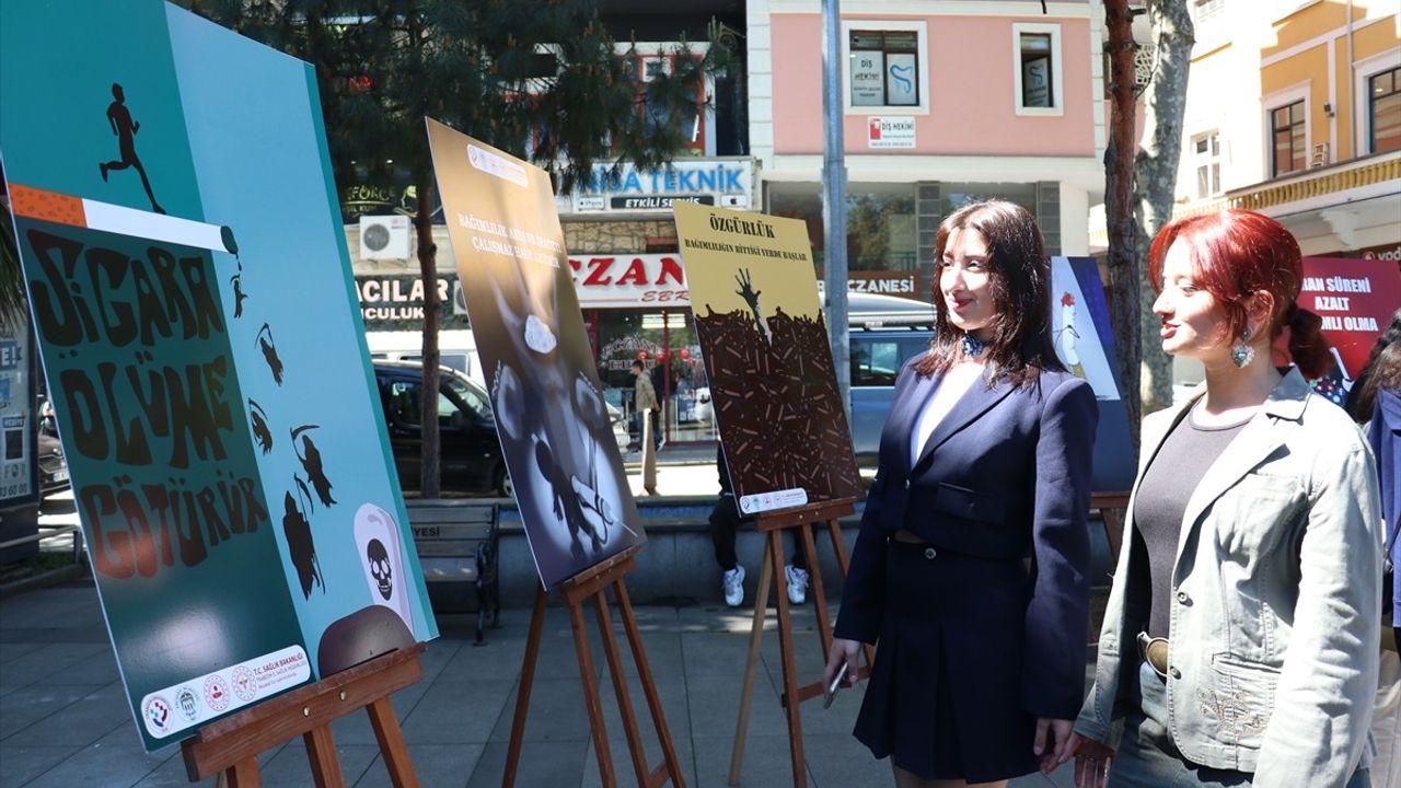 Trabzon'da Sanat ile Bağımlılığa Farkındalık
