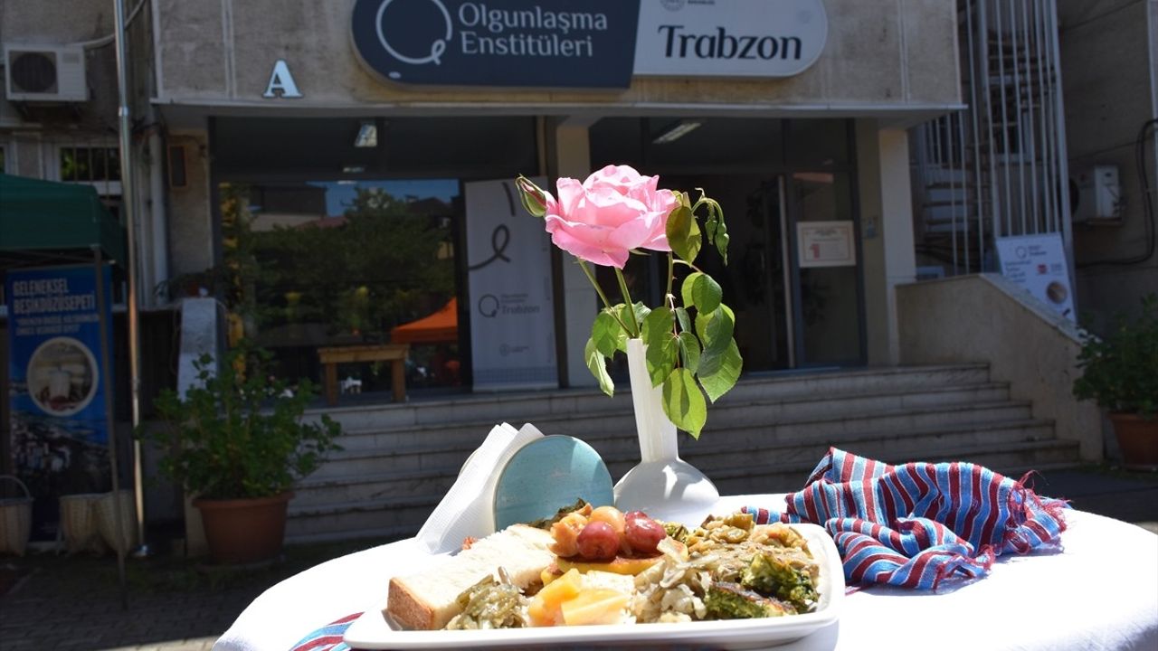 Trabzon'da Türk Mutfağı Haftası: Coğrafi İşaretli Ürünler Tanıtıldı