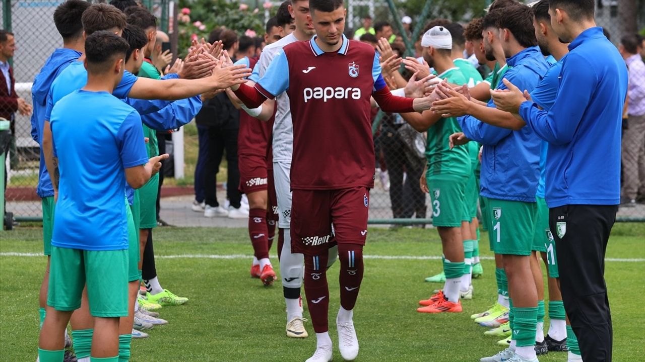 Trabzonspor 19 Yaş Altı Elit A Ligi Şampiyonu Kupasını Aldı