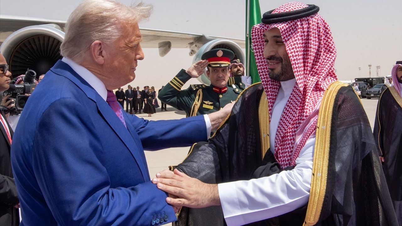 Trump, Orta Doğu Turu İçin Suudi Arabistan'da