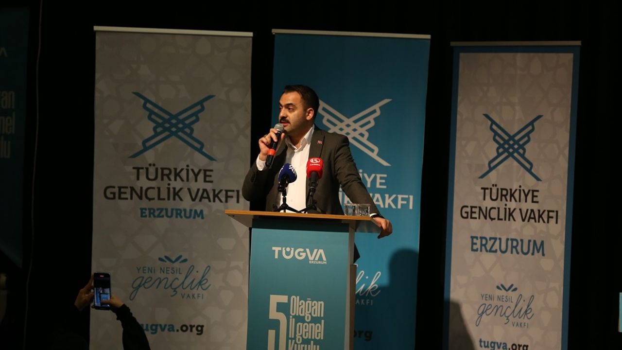 TÜGVA Erzurum'da 5. Olağan İl Genel Kurulu Gerçekleşti
