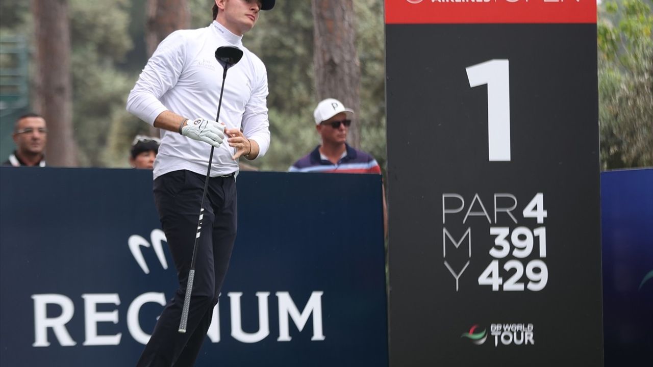 Turkish Airlines Open 2025 Golf Turnuvası Antalya'da Başladı
