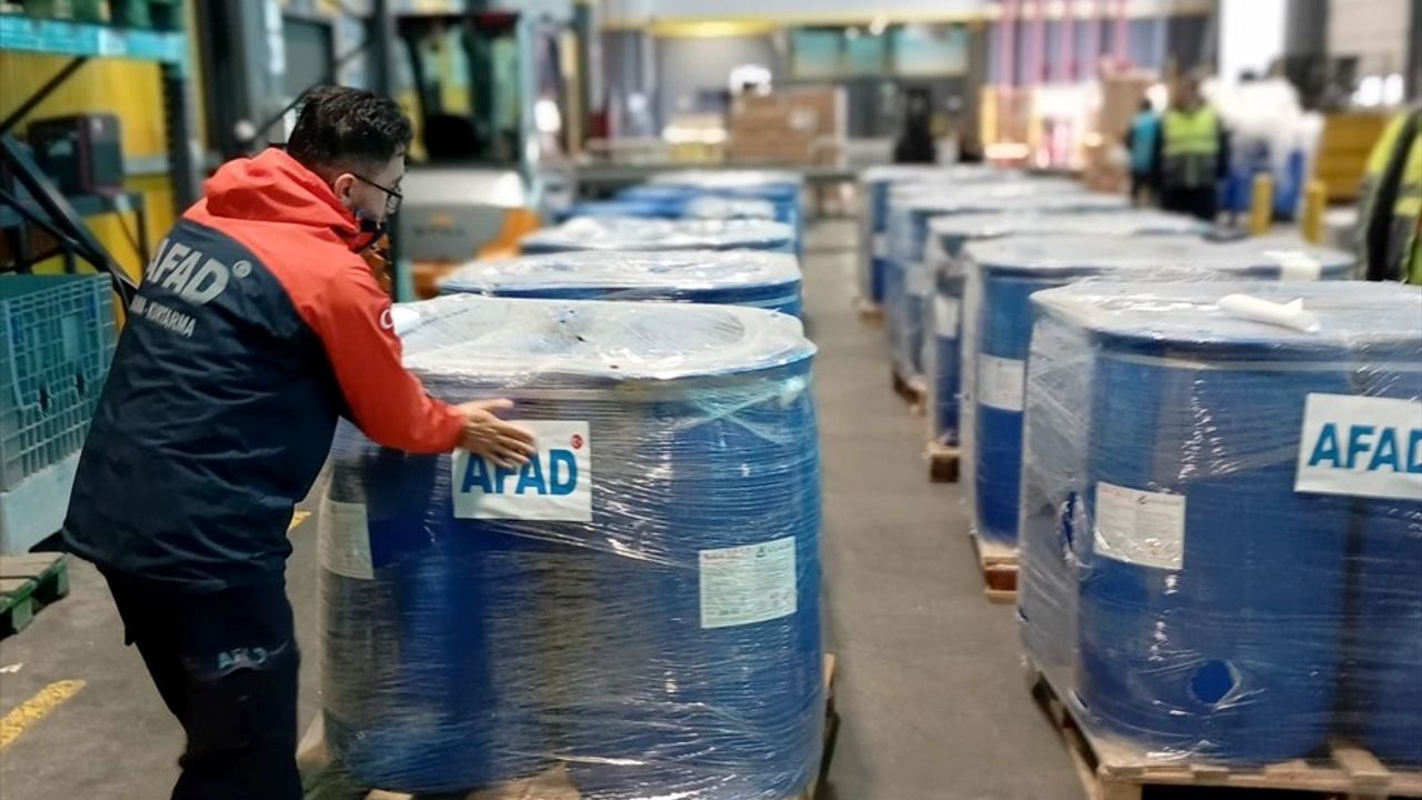 Türkiye'den Sudan'a Yangın Söndürme Desteği