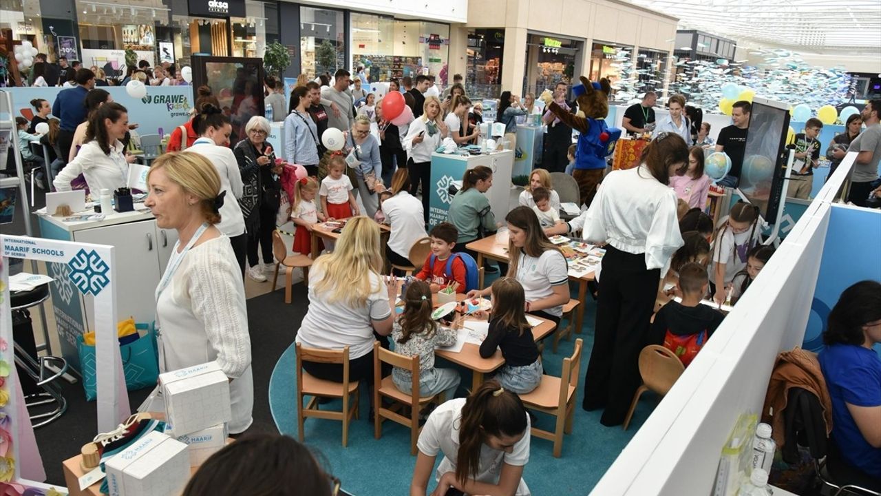 Türkiye Maarif Vakfı, Belgrad'daki Çocuk Fuarı'nda Yer Aldı