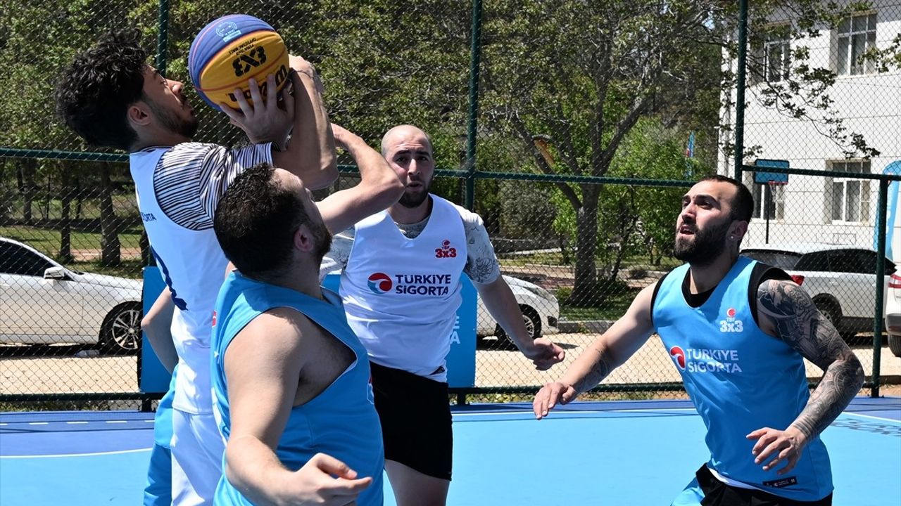 Türkiye Sigorta 3x3 Basketbol Turnuvaları Gaziantep'te Coşkuyla Devam Ediyor