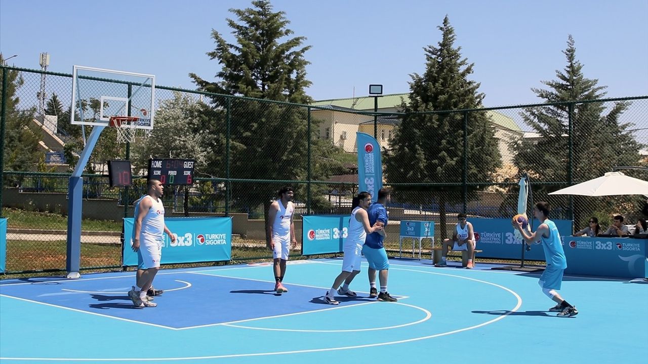 Türkiye Sigorta 3x3 Basketbol Turnuvaları Gaziantep'te Heyecanla Başladı