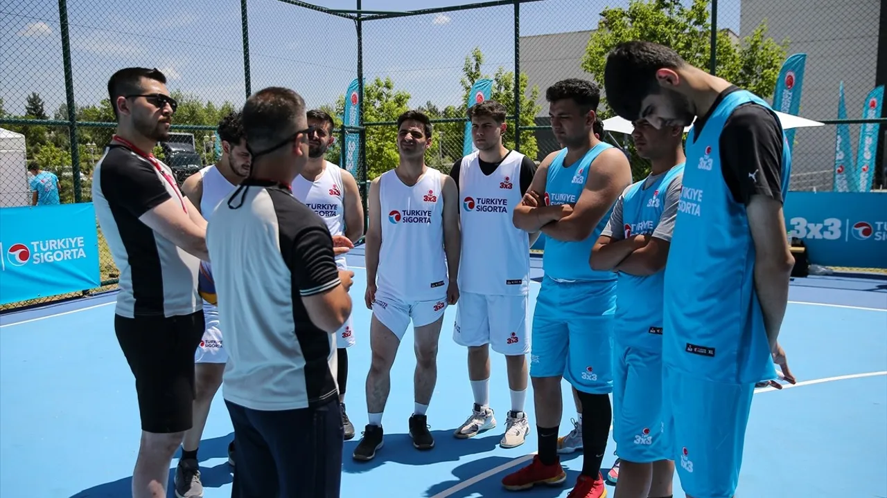 Türkiye Sigorta 3x3 Basketbol Turnuvaları Kahramanmaraş ve Adıyaman Etapları Başladı