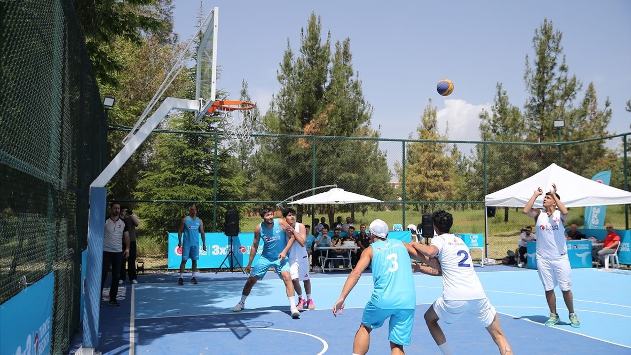 Türkiye Sigorta 3x3 Basketbol Turnuvaları'nın Adıyaman Etabı Tamamlandı