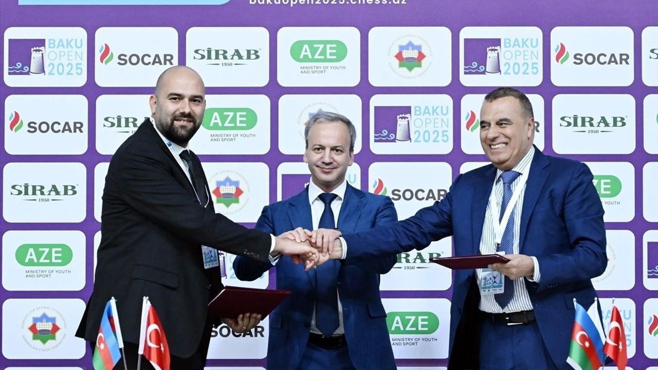 Türkiye ve Azerbaycan Satranç Federasyonları Arasında Stratejik İş Birliği Protokolü İmzalandı