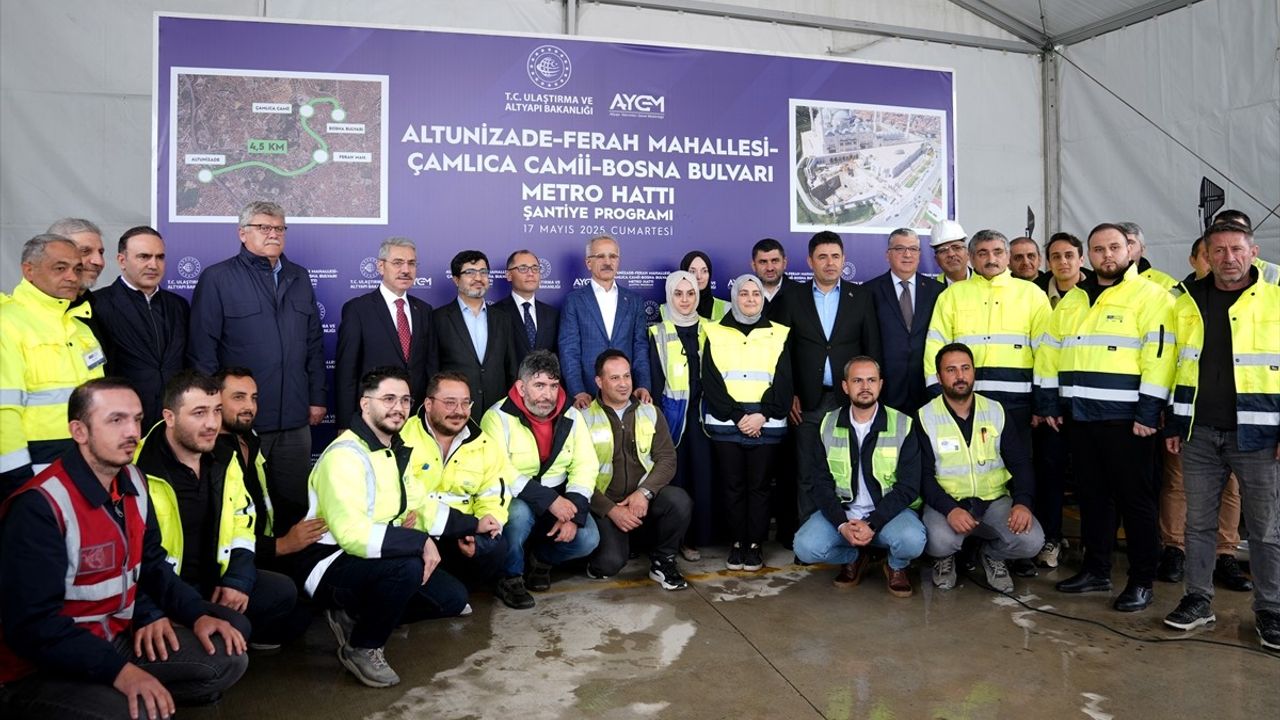 Ulaştırma Bakanı Uraloğlu: İstanbul'da 162 Kilometrelik Raylı Sistem Hattı Hizmete Alındı