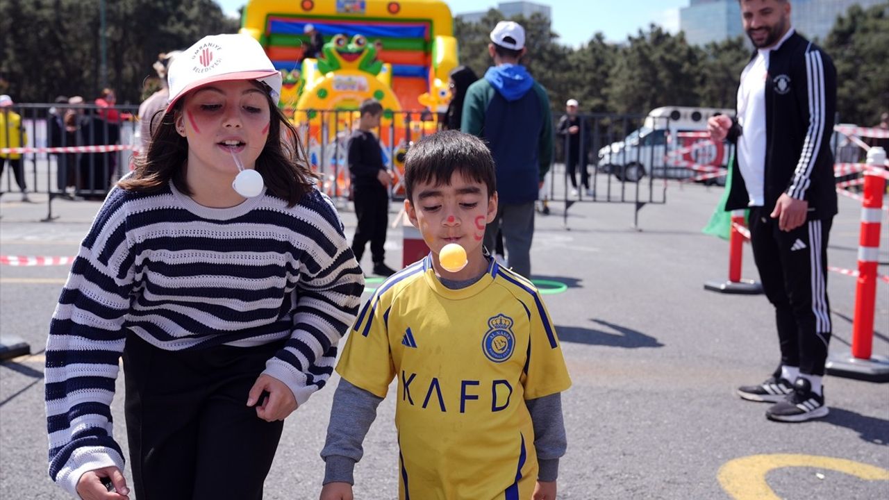 Ümraniye'de Özel Bireyler Eğlenceli Anlar Yaşadı: En-Şen Festivali 2023