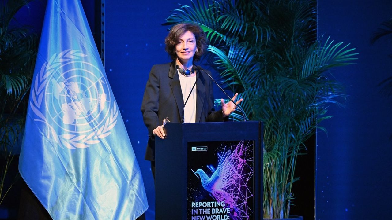 UNESCO'dan Gazze'deki Gazeteci Ölümlerine Dikkat Çeken Etkinlik