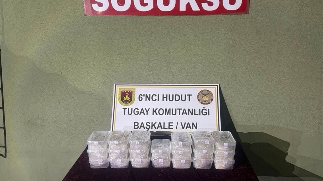 Van'da 22 Kilo Uyuşturucu Yakalandı: Güvenlik Önlemleri Arttırıldı