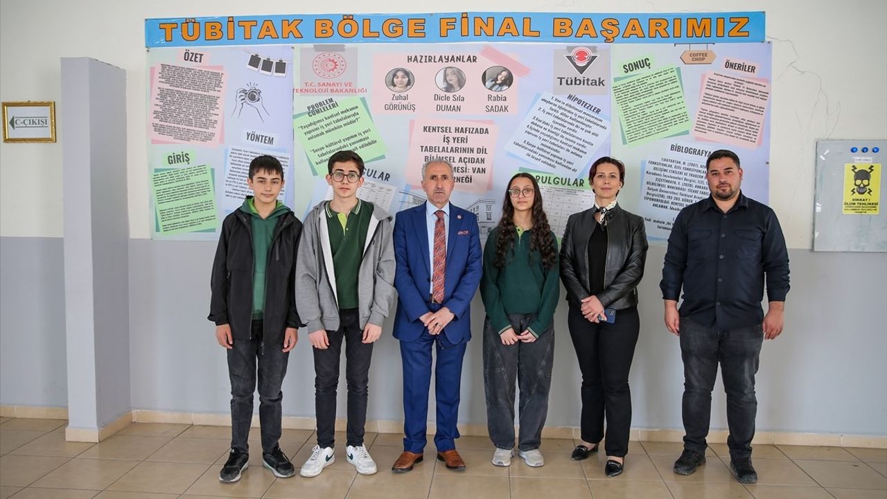 Vanlı Öğrencilerin Tarihi Animasyon Projesi TÜBİTAK Finaline Yükseliyor