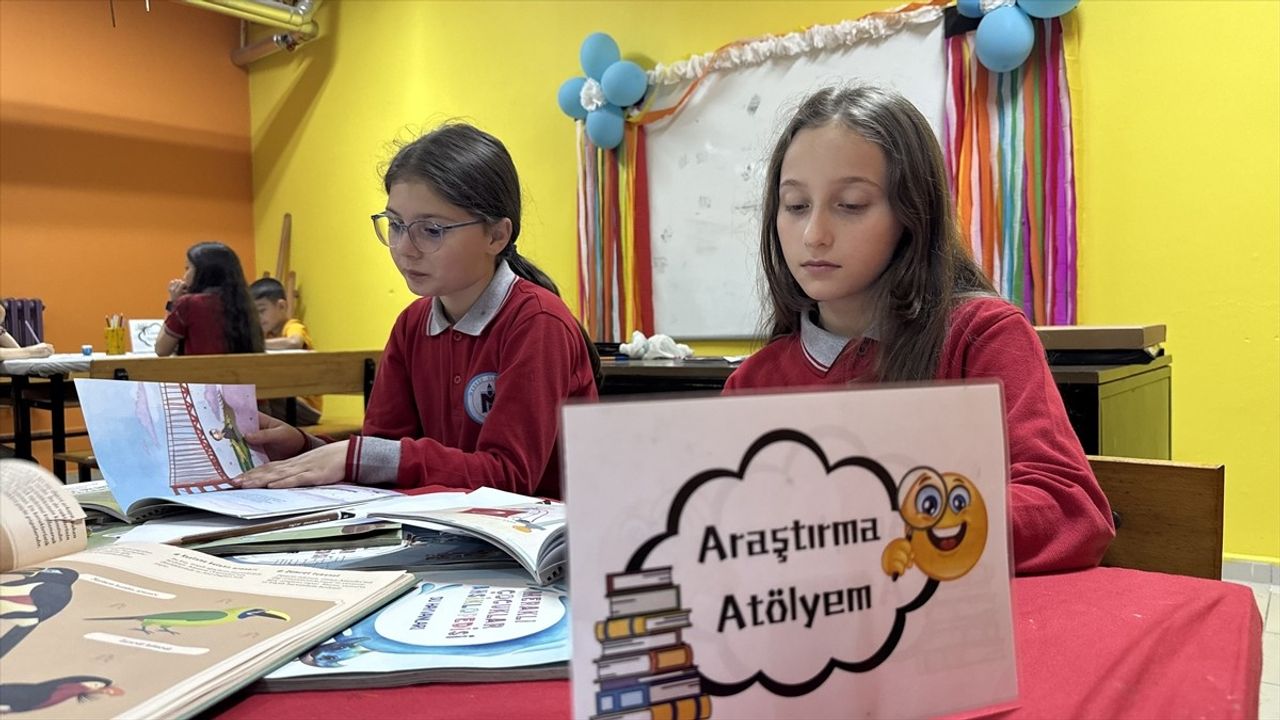 Yomra Merkez İlkokulu'nda Yaşam Atölyesi Projesi Hayata Geçti