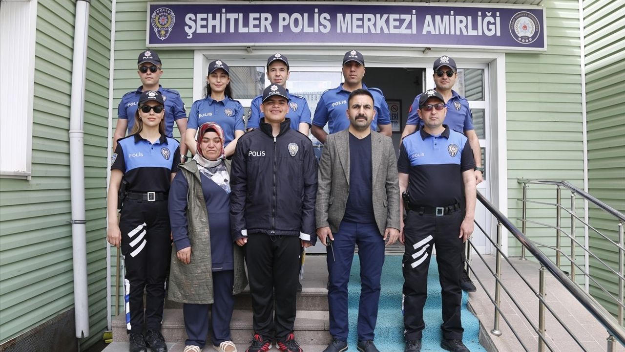 Yozgat'ta Otizmli Çocuğun Polislik Hayali Gerçekleşti