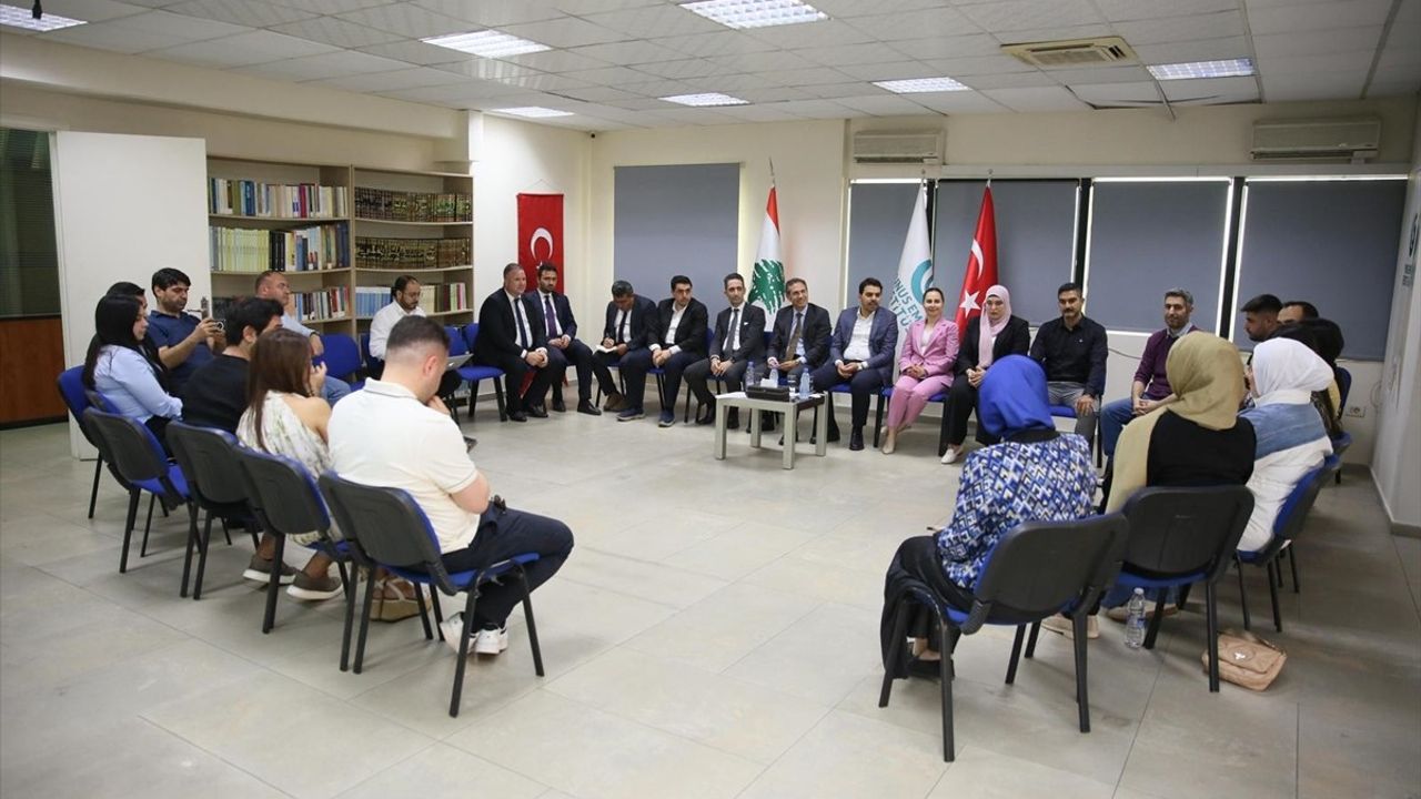 YTB Başkanı Eren, Beyrut’ta Türk Vatandaşlarıyla Buluştu