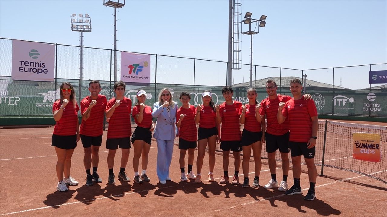 14 Yaş Kız ve Erkek Tenis Milli Takımları Avrupa Yaz Kupası Finalleri'nde